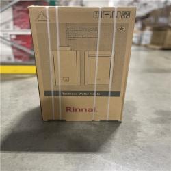 NEW!- Rinnai High Efficiency Non-Condensing 8.5 GPM Residential 180 000 BTU Exterior Natural Gas Tankless Water Heater