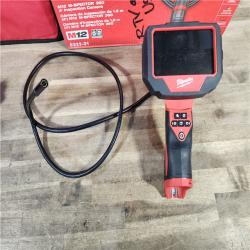 HOUSTON LOCATION - AS-IS MILWAUKEE M12 12V Lithium-Ion Cordless M-SPECTOR 360-Degree 4 Ft. Inspection Camera Kit