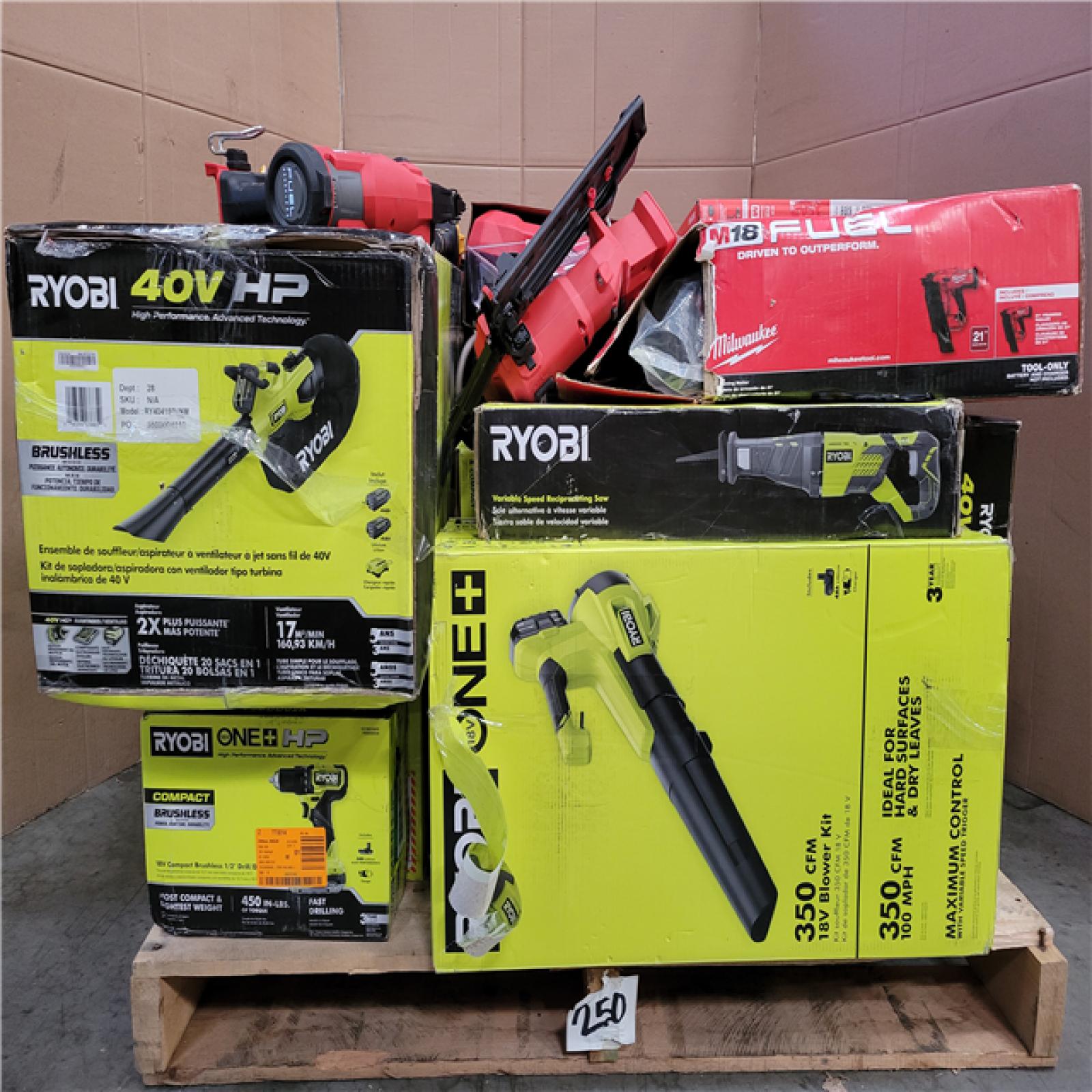 CALIFORNIA AS-IS TOOL PALLET