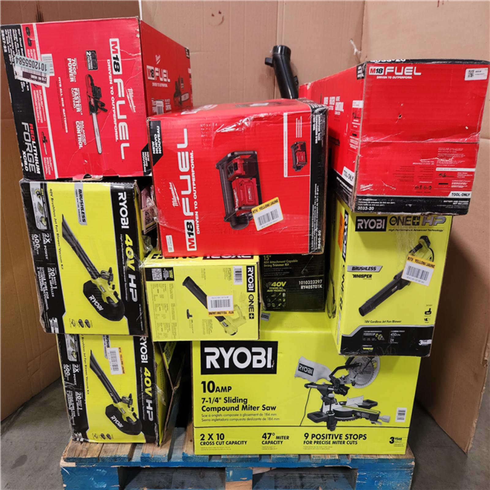 CALIFORNIA AS-IS TOOL PALLET