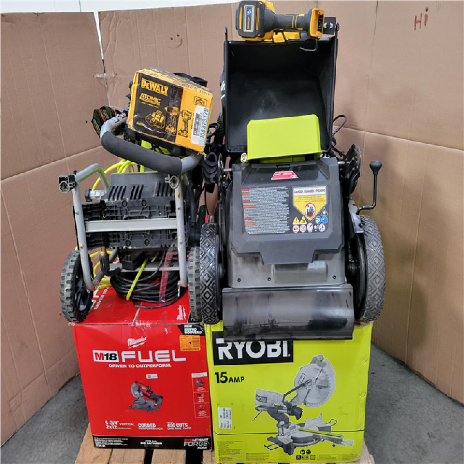 CALIFORNIA AS-IS TOOL PALLET