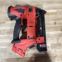 HOUSTON LOCATION - AS-IS Milwaukee FUEL 18-Volt Lithium-Ion Brushless Cordless 18-Gauge 1/4 in. Narrow Crown Stapler (Tool-Only)