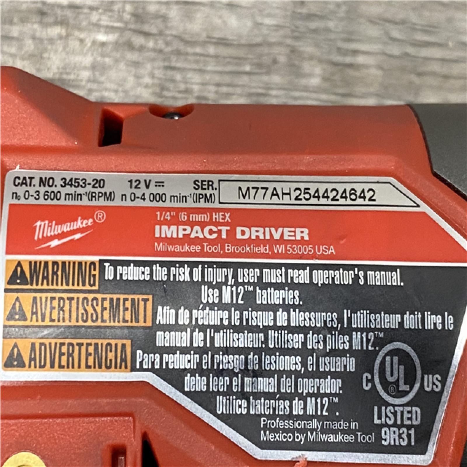 AS-IS Milwaukee FUEL 12-Volt Lithium-Ion Brushless Cordless Hammer Drill and Impact Driver Combo Kit