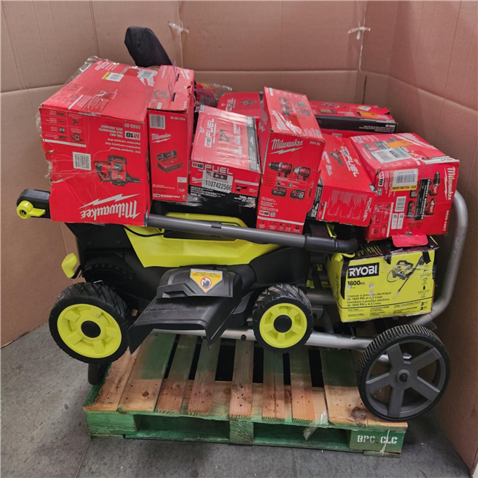 CALIFORNIA AS-IS TOOL PALLET