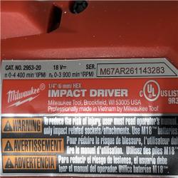 AS-IS Milwaukee FUEL 18V Lithium-Ion Brushless Cordless Hammer Drill and Impact Driver Combo Kit
