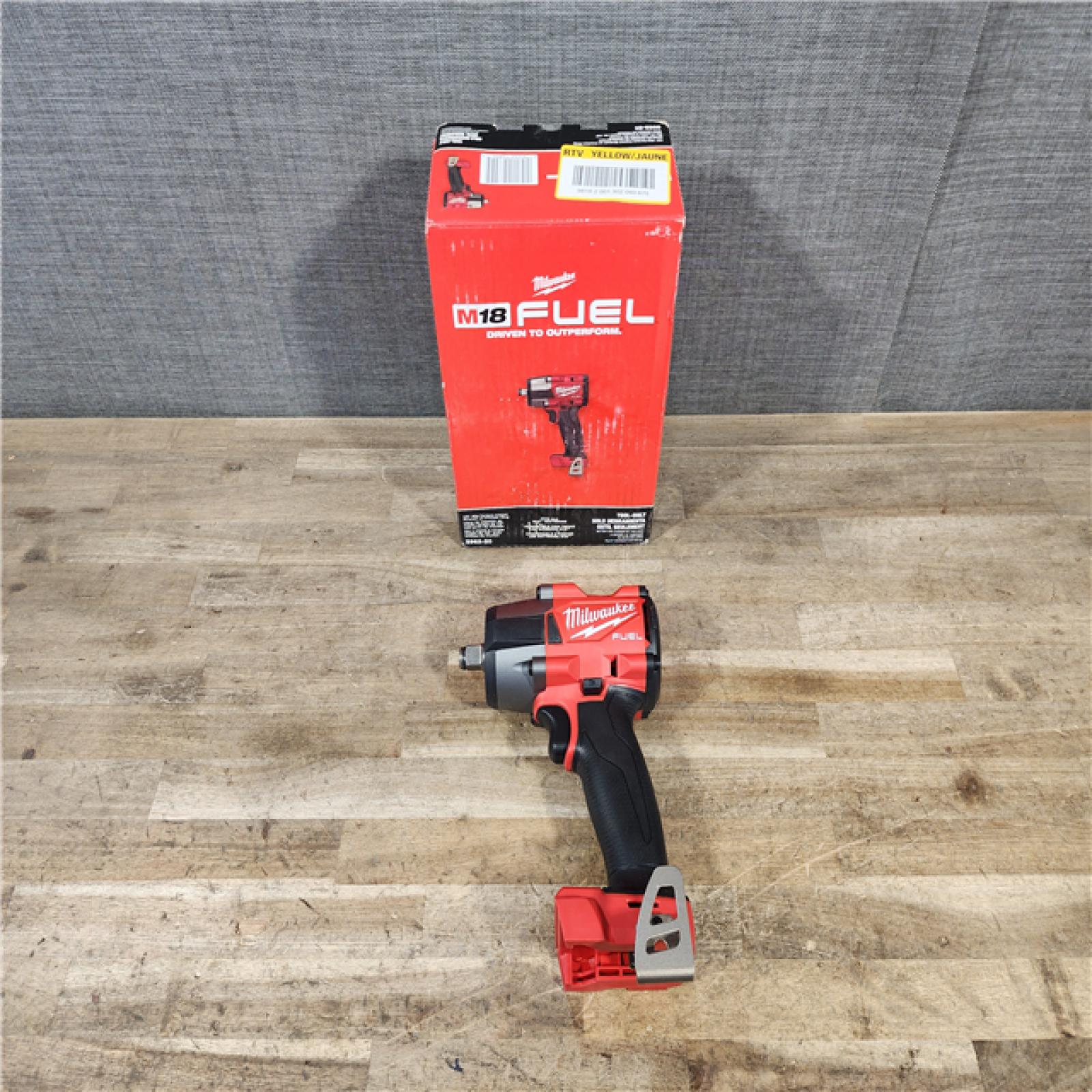 HOUSTON LOCATION - AS-IS Milwaukee FUEL18V Lithium-Ion Brushless Cordless Mid Torque 1/2 in. Impact Wrench w/Friction Ring (Tool-Only