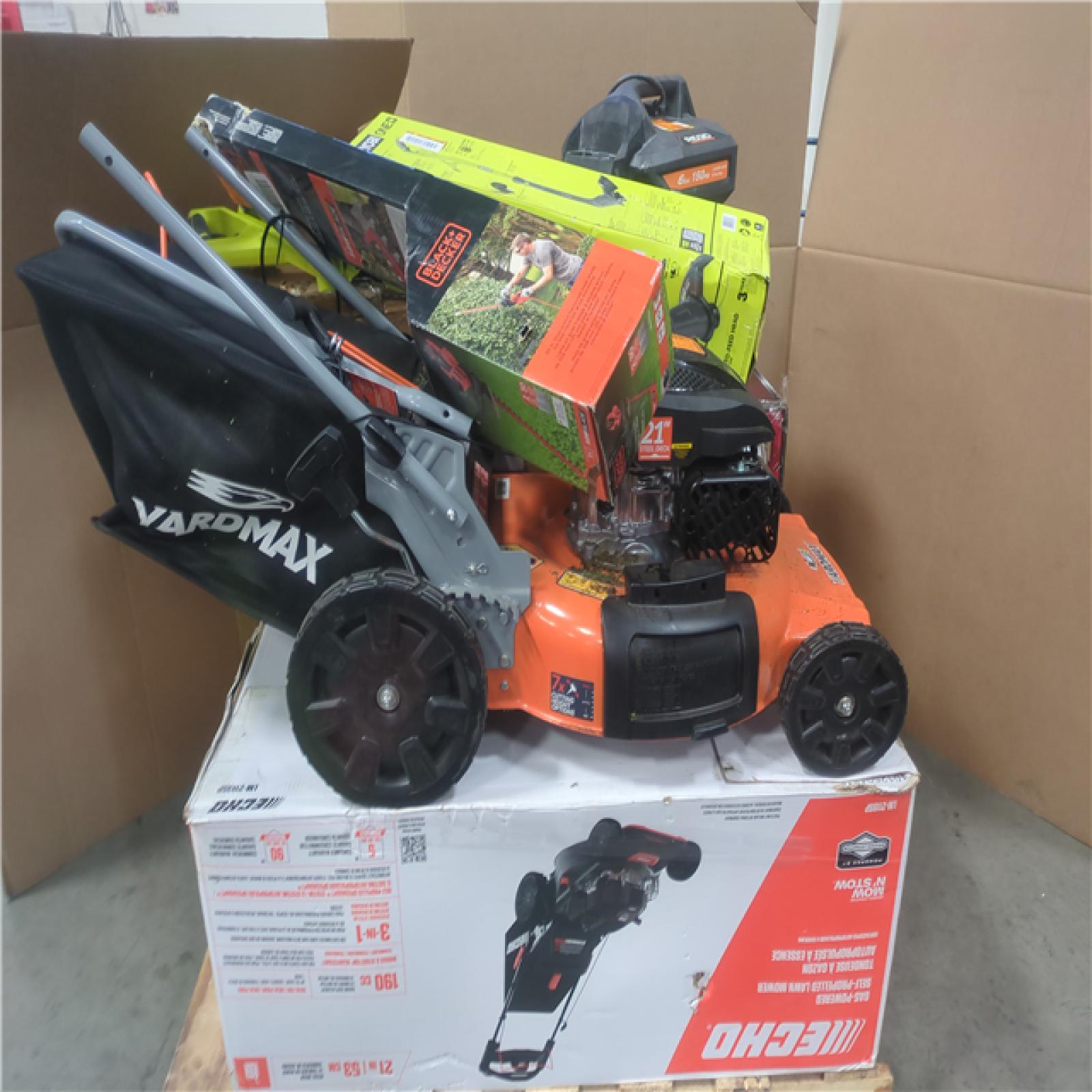 CALIFORNIA AS-IS OUTDOOR POWER EQUIPMENT