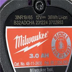 AS-IS Milwaukee Men's Large 12-Volt Lithium-Ion Cordless Tough Shell Black Heated Jacket Kit