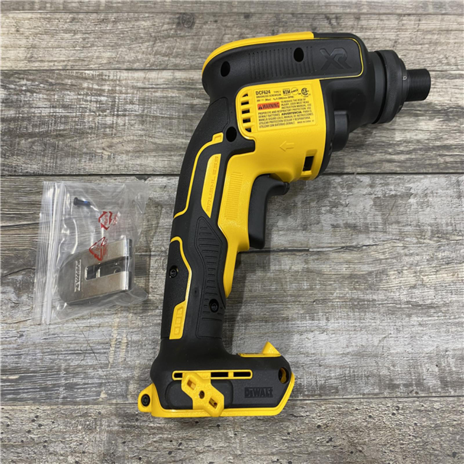 AS-IS DEWALT 20V MAX XR Cordless Brushless Drywall Screw Gun Threaded Clutch Housing (Tool Only)