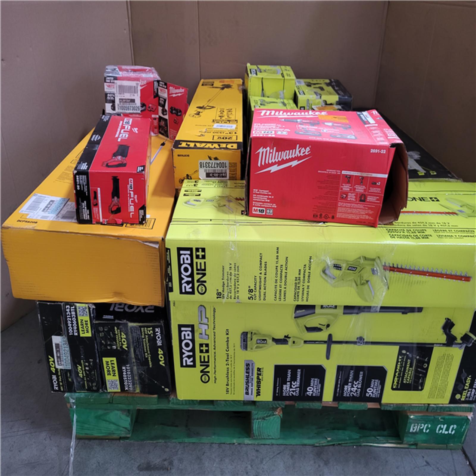CALIFORNIA AS-IS TOOL PALLET