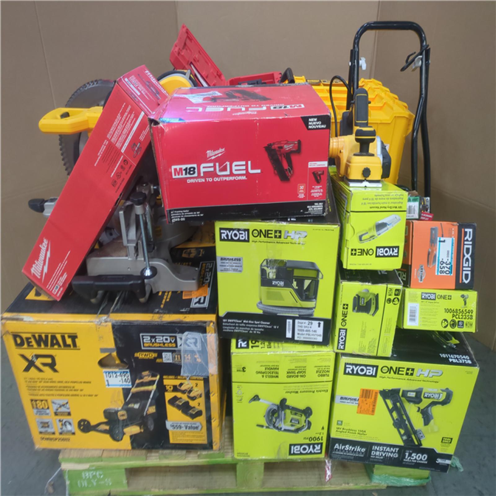 CALIFORNIA AS-IS TOOL PALLET
