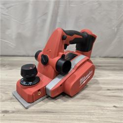 AS-IS Milwaukee M18 18-Volt Lithium-Ion Cordless 3-1/4 in. Planer (Tool-Only)