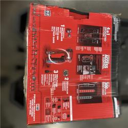 AS-IS Milwaukee M12 FUEL 12V Lithium-Ion Brushless Cordless 4-in-1 Installation 3/8 in. Drill Driver Kit with 4-Tool Heads