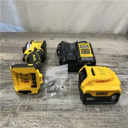 AS-IS DEWALT ATOMIC 20V MAX Lithium-Ion Cordless 1/4 in. Brushless Impact Driver Kit