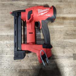 HOUSTON LOCATION - AS-IS Milwaukee FUEL 18-Volt Lithium-Ion Brushless Cordless 18-Gauge 1/4 in. Narrow Crown Stapler (Tool-Only)