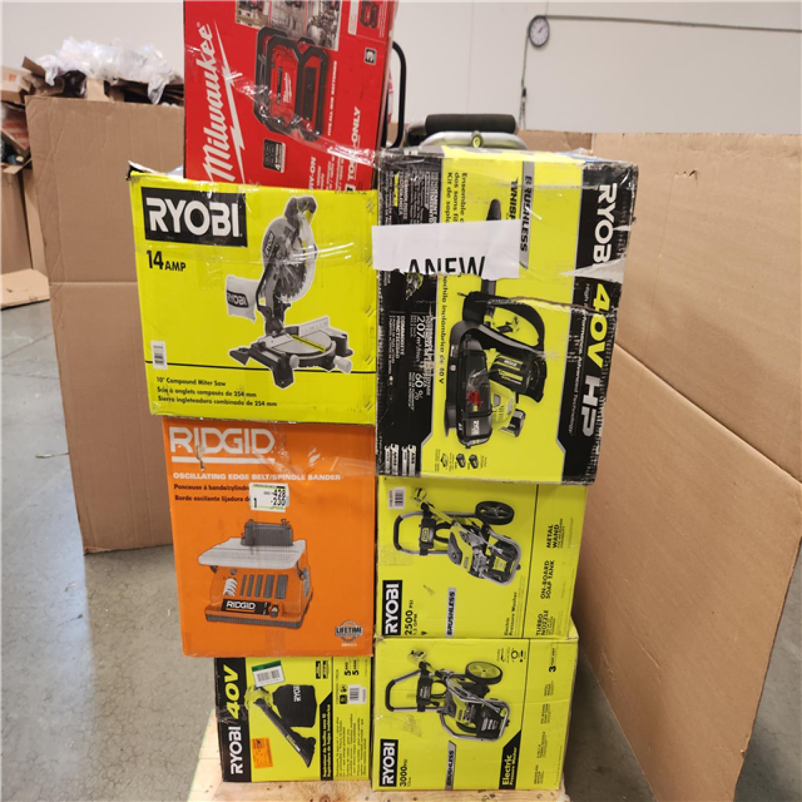 CALIFORNIA AS-IS TOOL PALLET