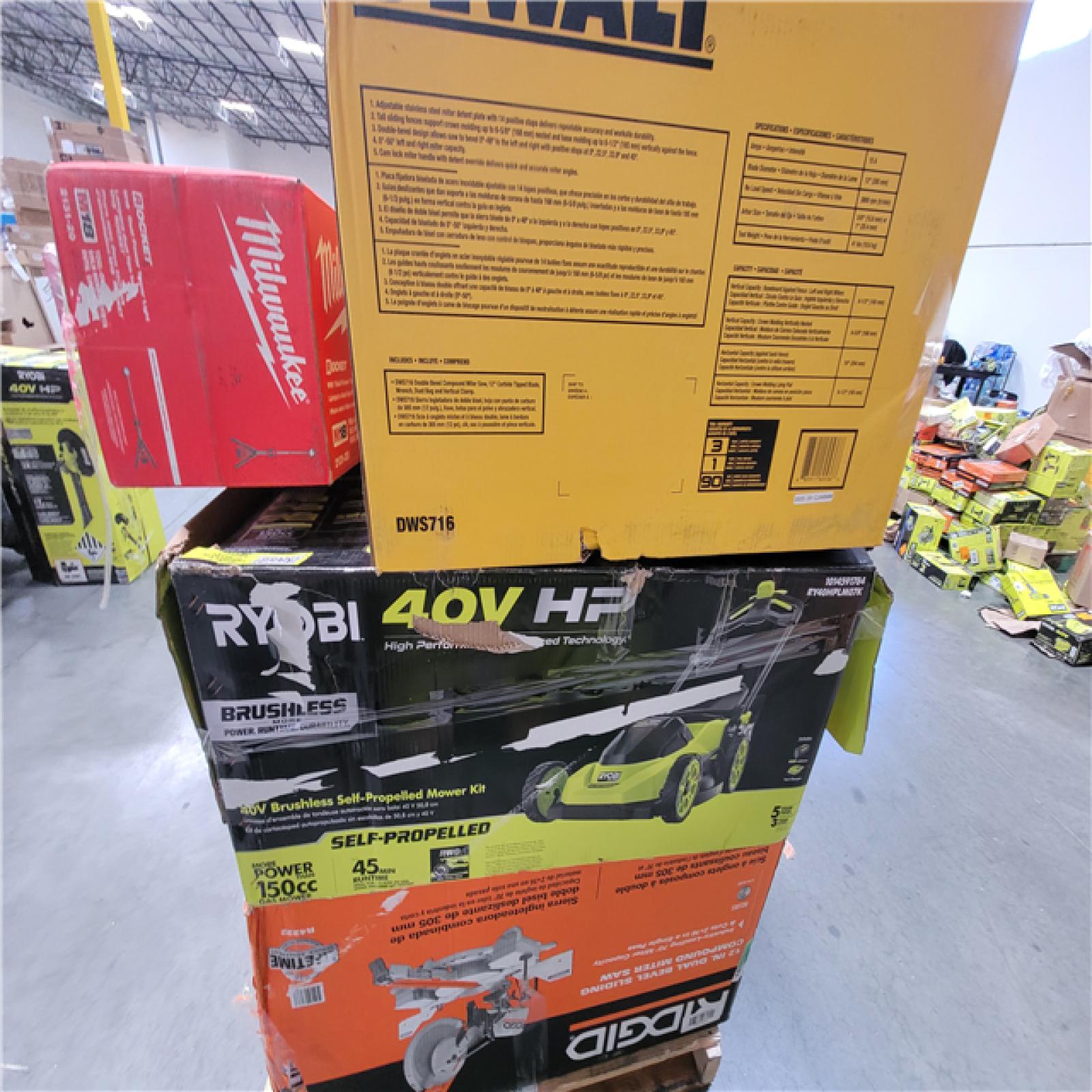 CALIFORNIA AS-IS TOOL PALLET