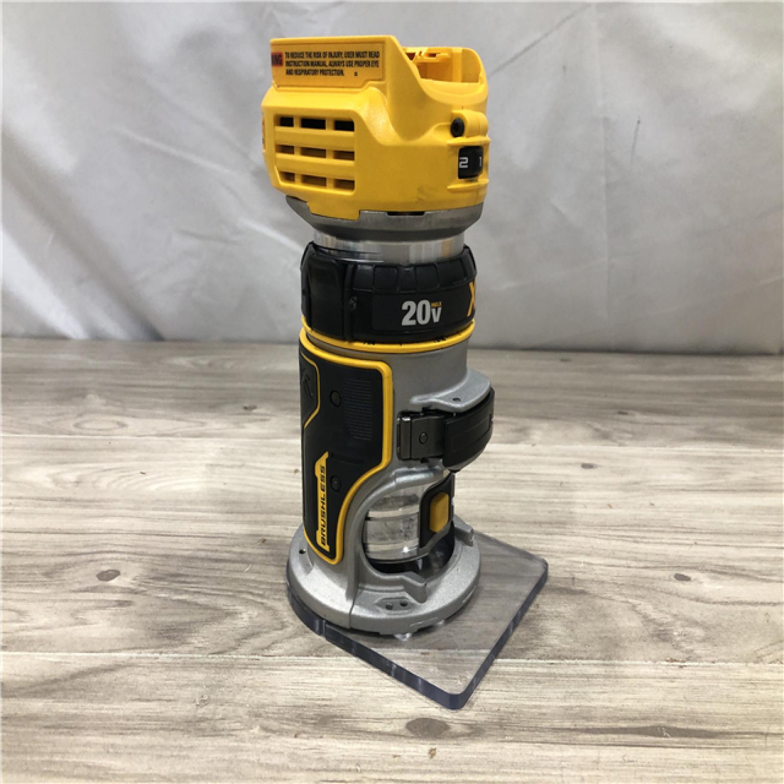 AS-IS Dewalt 20V MAX XR Cordless Compact Router (Tool Only)
