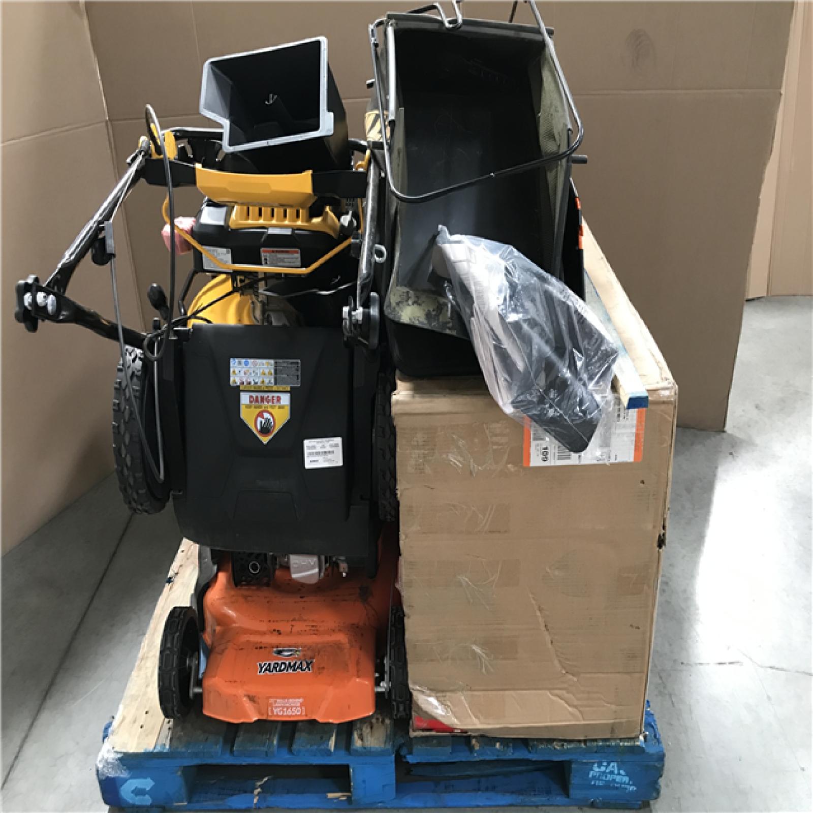 CALIFORNIA AS-IS OUTDOOR POWER EQUIPMENT