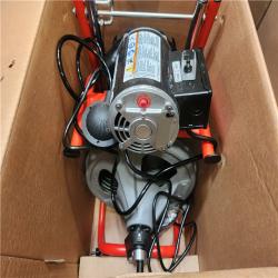 Phoenix NEW RIDGID K-400 Drain Cleaning Snake Auger 120-Volt Drum Machine with C-32IW 3/8 in. x 75 ft. Cable (No Tool Set & Gloves)