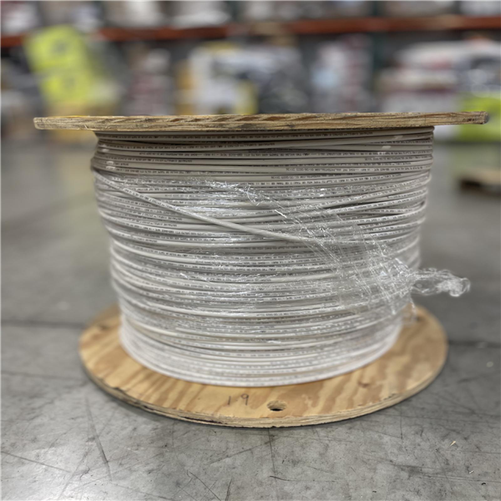 DALLAS LOCATION -  Southwire 2,500 ft. 4 White Stranded CU SIMpull THHN Wire (SEE NOTES)
