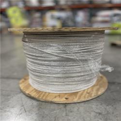 DALLAS LOCATION -  Southwire 2,500 ft. 4 White Stranded CU SIMpull THHN Wire (SEE NOTES)