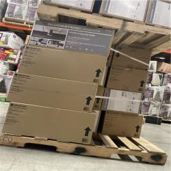 DALLAS LOCATION - Hugh 52 in. Integrated LED Indoor Nickel Ceiling Fan PALLET-(32 UNITS)
