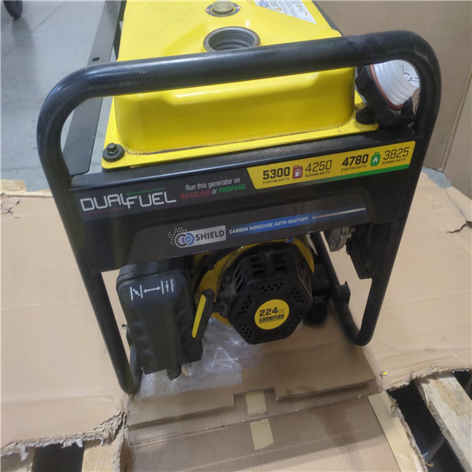 CALIFORNIA AS-IS CHAMPION PORTABLE POWER GENERATOR