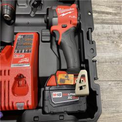 AS-IS Milwaukee 18V Lithium-Ion Brushless Cordless Hammer Drill and Impact Driver Combo Kit