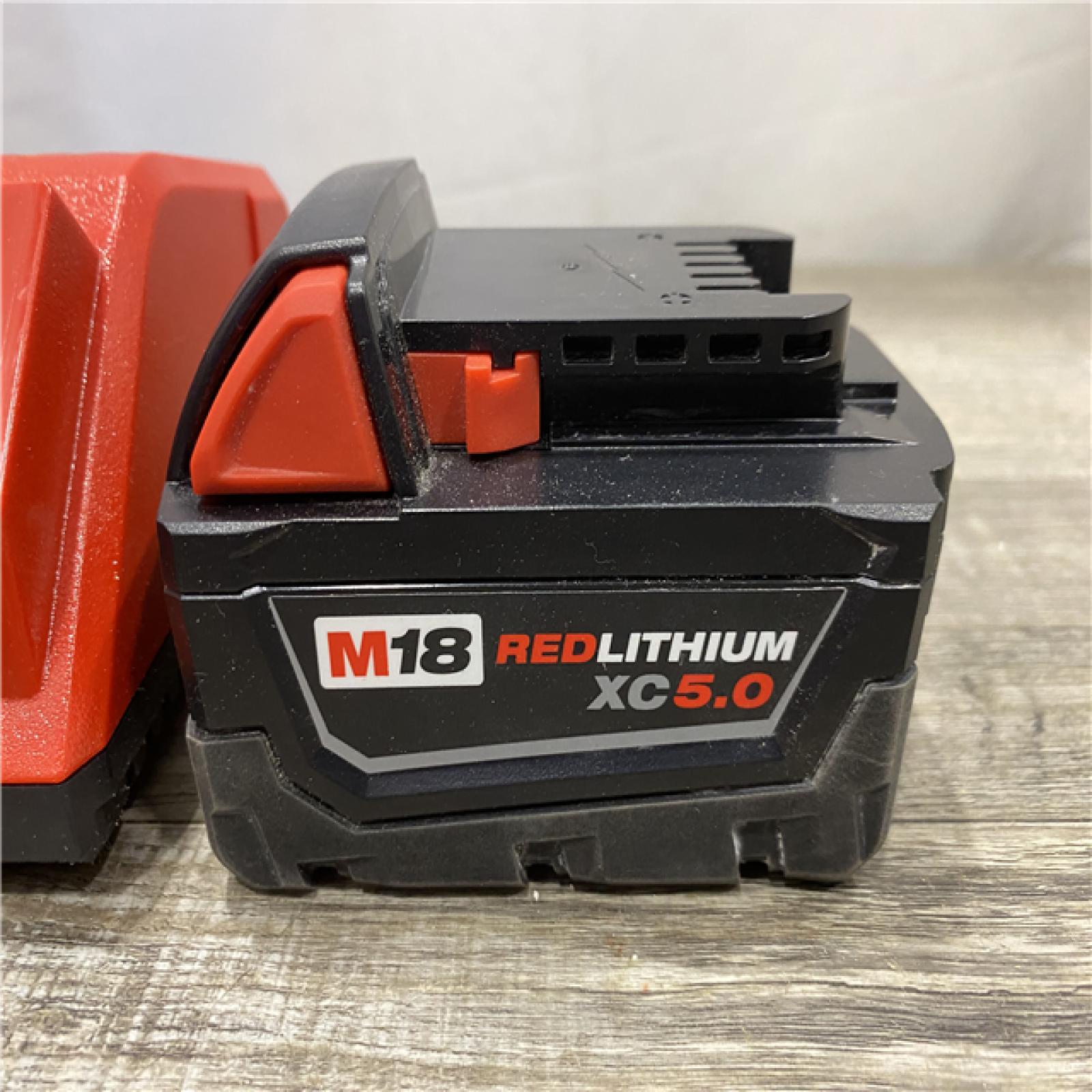 AS-IS Milwaukee 18-Volt Lithium-Ion XC Starter Kit