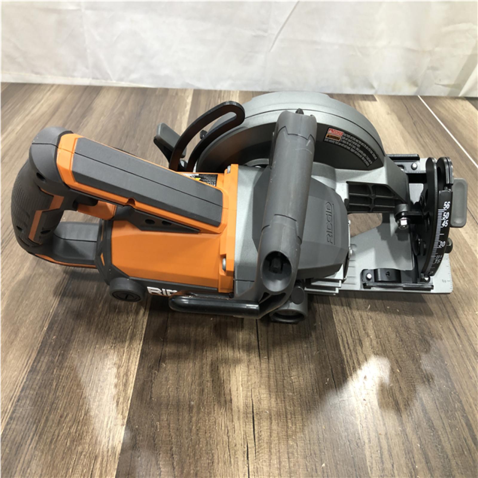 AS-IS RIDGID THRUCOOL 15 Amp 7-1/4 in. Worm Drive Circular Saw
