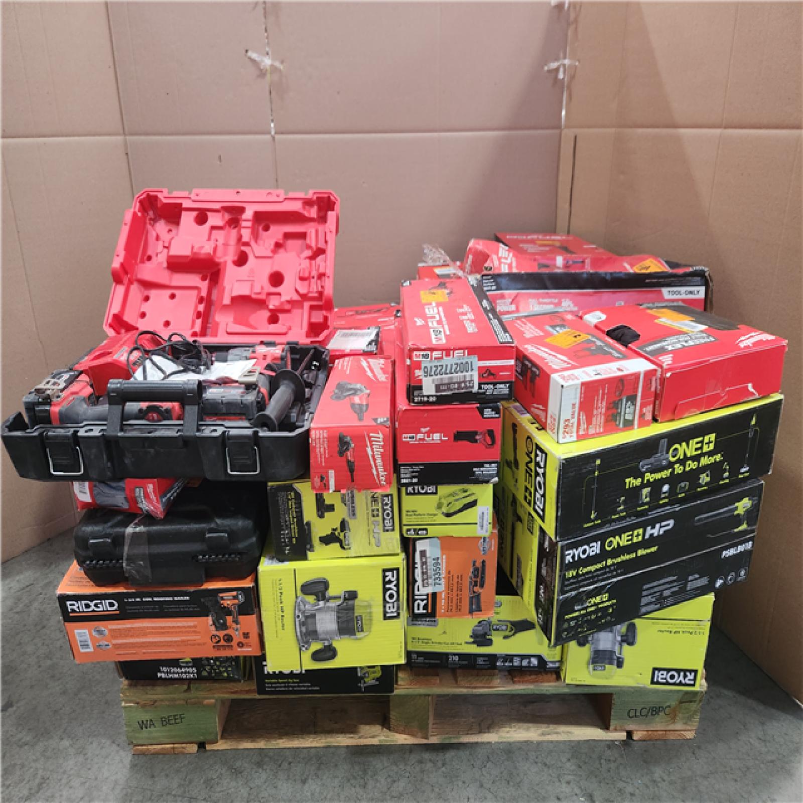 CALIFORNIA AS-IS TOOL PALLET