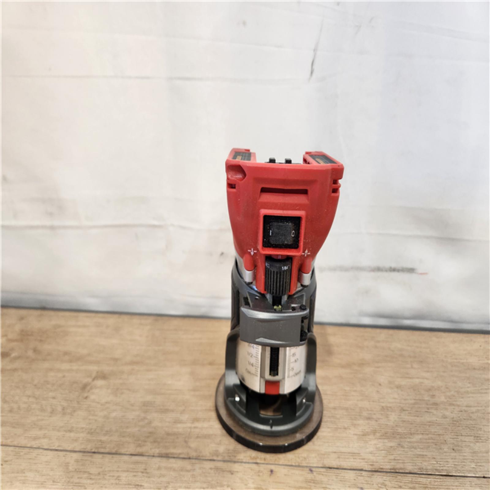 AS-IS- Milwaukee M18 FUEL 18V Cordless Li-Ion Compact Router - Bare Tool