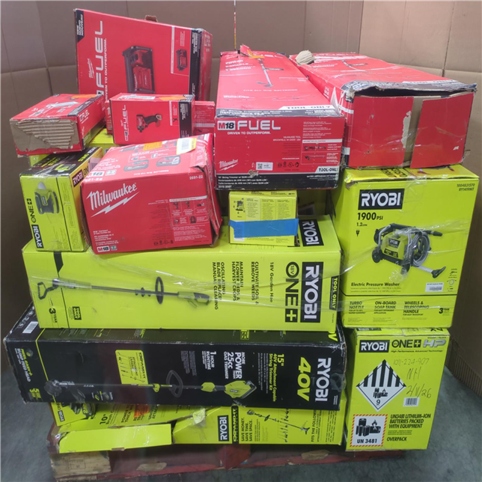 CALIFORNIA AS-IS TOOL PALLET