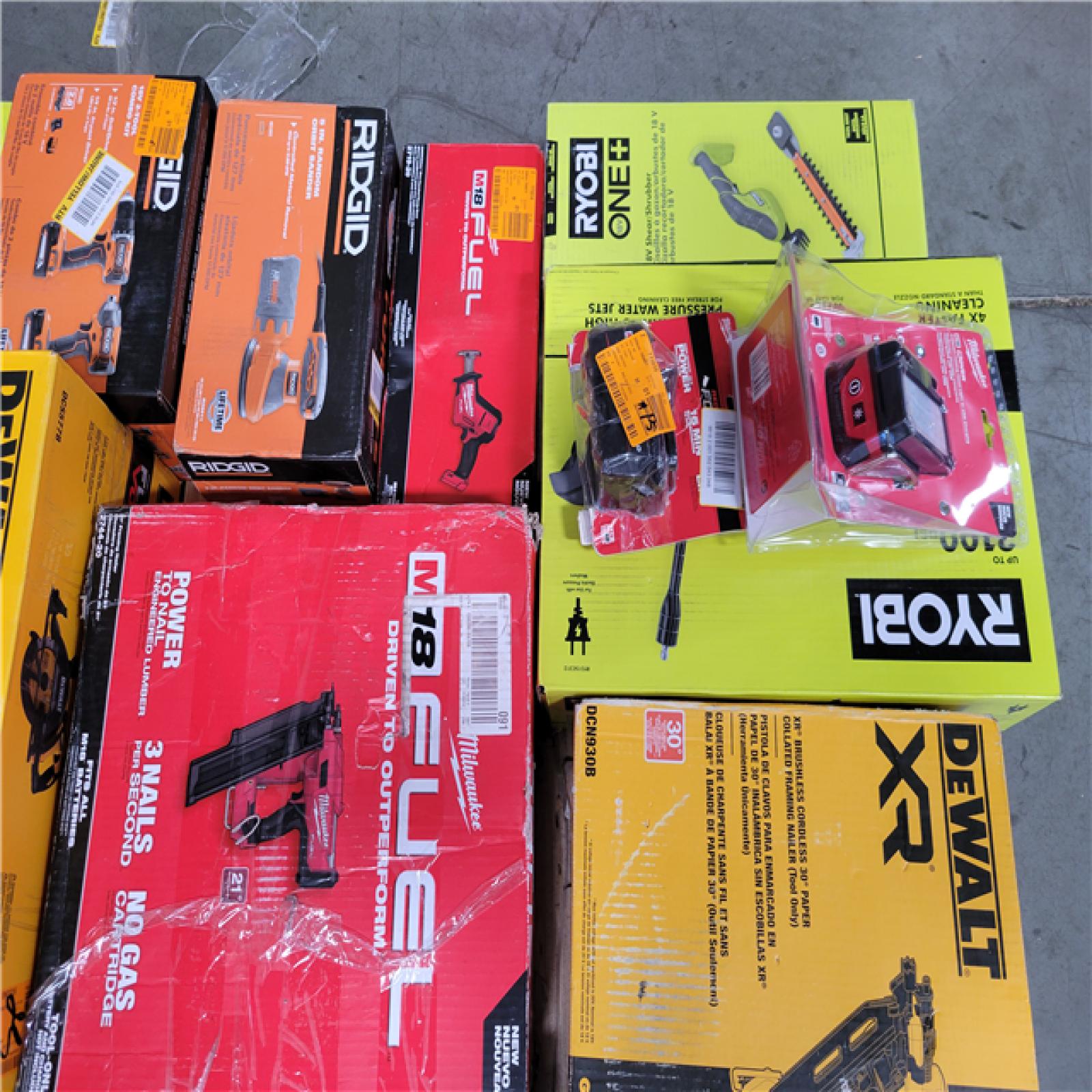 CALIFORNIA AS-IS TOOL PALLET