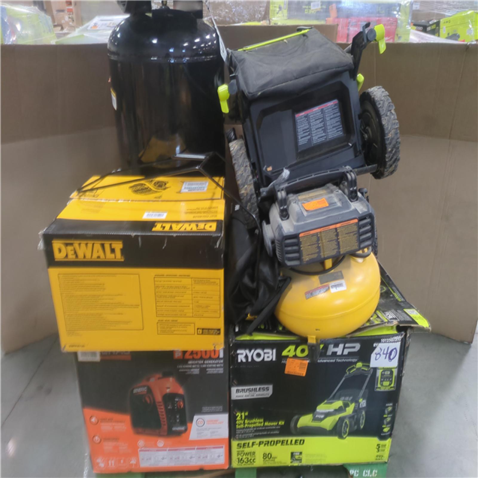 California AS-IS OUTDOOR POWER EQUIPMENT