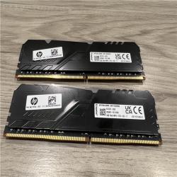 AS-IS HyperX Fury 16GB (8X2) DDR4 SDRAM Memory Module