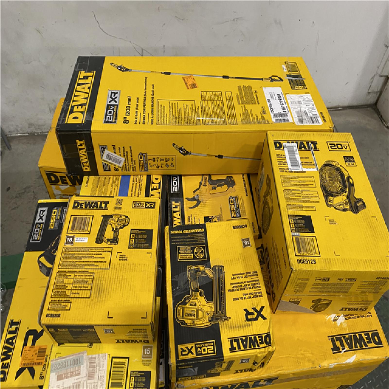 Dallas Location - As-Is DEWALT Tool Pallet