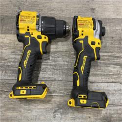 AS-IS DEWALT ATOMIC 20V MAX Lithium-Ion Cordless 2-Tool Combo Kit