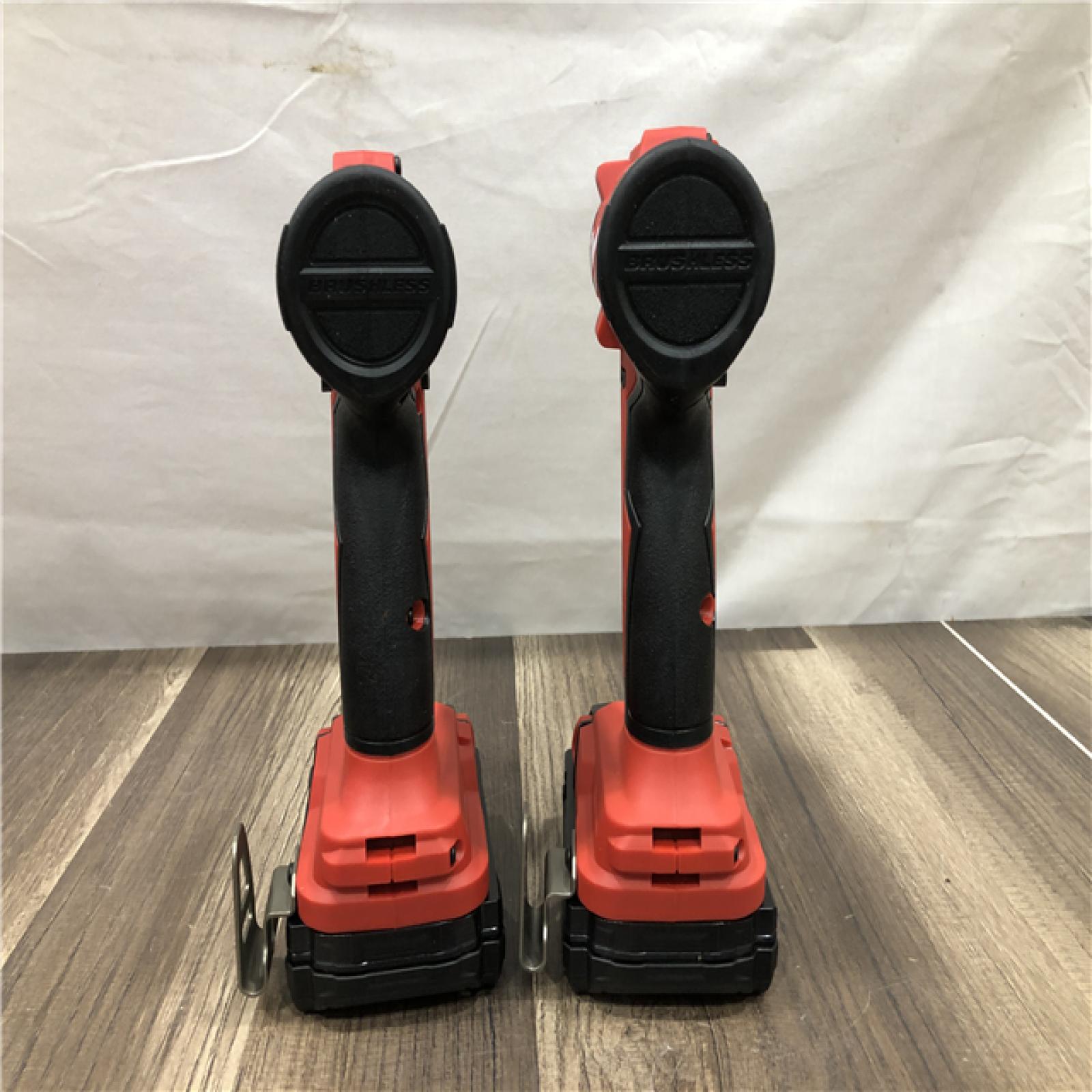 AS-IS Milwaukee 18V Lithium-Ion Brushless Cordless Compact Drill/Impact Combo Kit