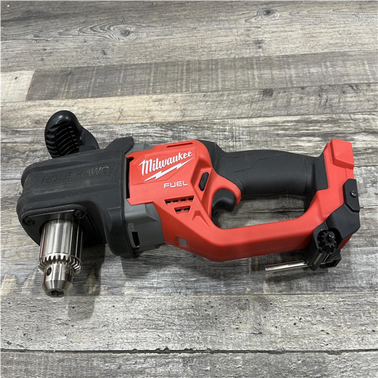 AS-IS Milwaukee FUEL GEN II 18V Lithium-Ion Brushless Cordless 1/2 in. Hole Hawg Right Angle Drill (Tool-Only)