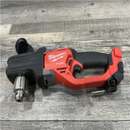 AS-IS Milwaukee FUEL GEN II 18V Lithium-Ion Brushless Cordless 1/2 in. Hole Hawg Right Angle Drill (Tool-Only)