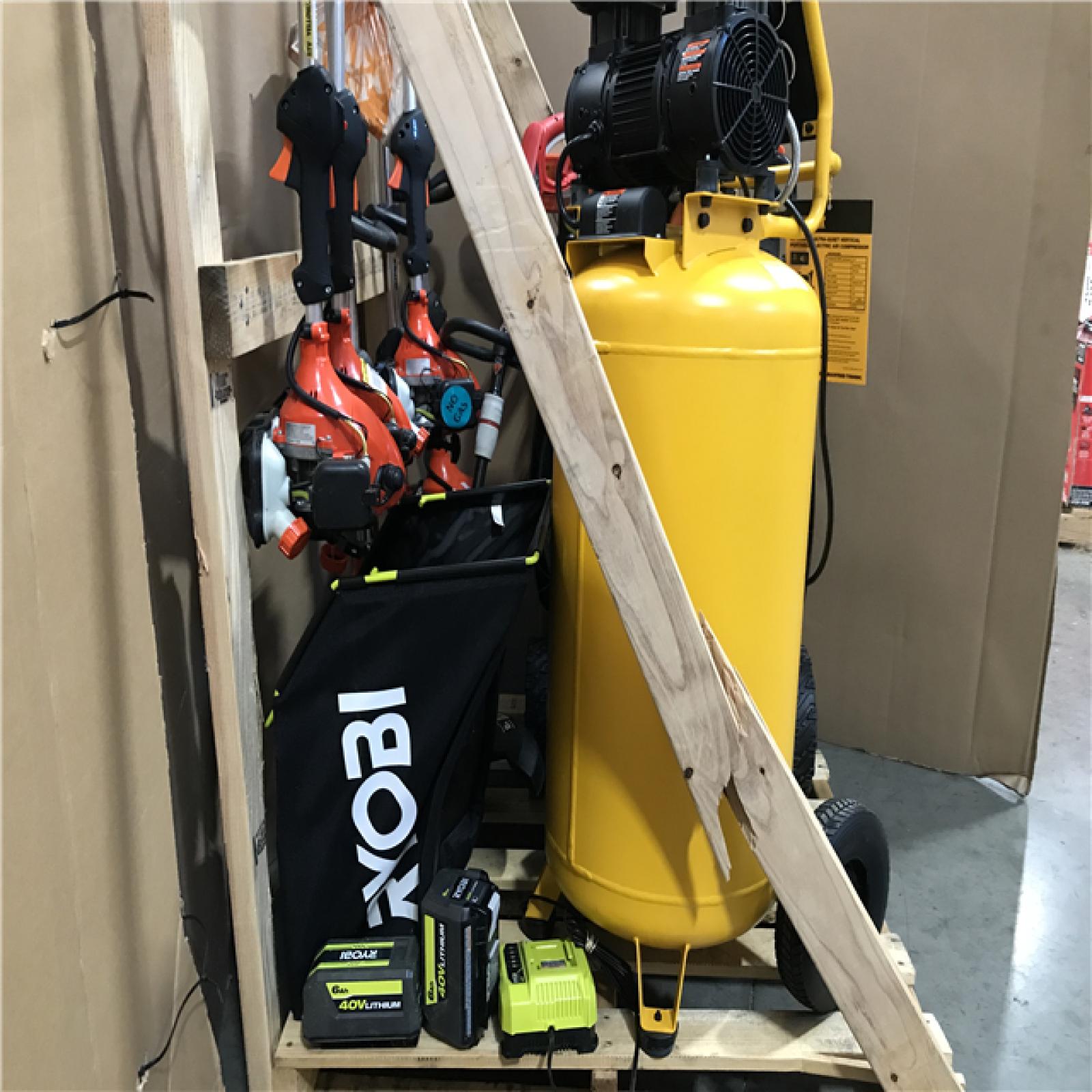 California AS-IS OUTDOOR POWER EQUIPMENT