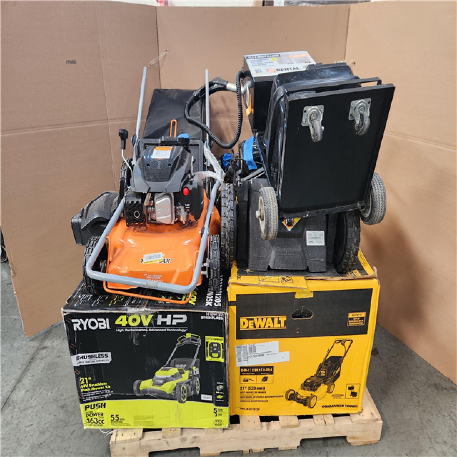 CALIFORNIA AS-IS OUT DOOR POWER EQUIPMENT