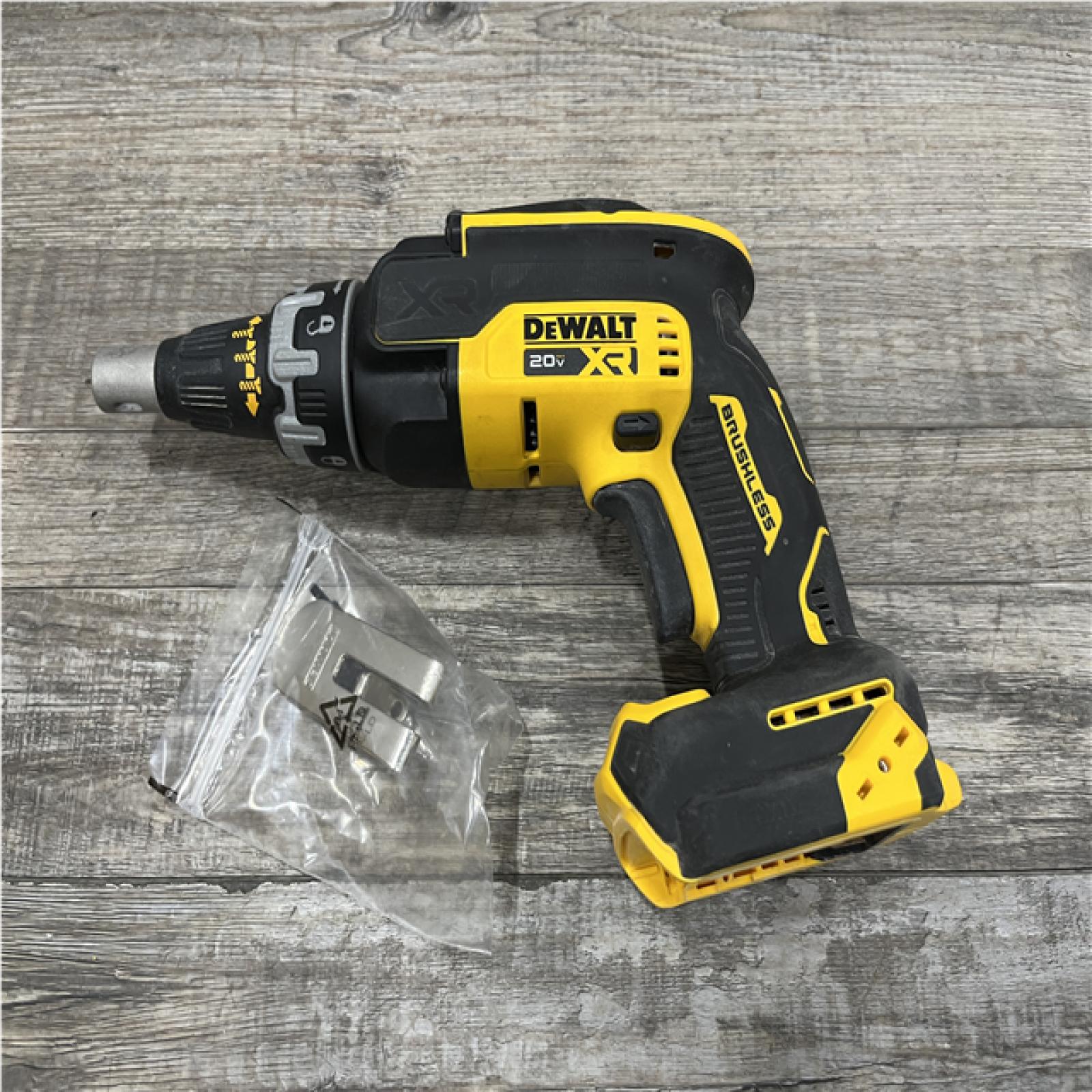 AS-IS DEWALT XR 20V MAX Lithium-Ion Cordless Brushless Screw Gun (Tool Only)
