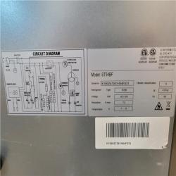 CALIFORNIA AS-IS REFRIGERATOR