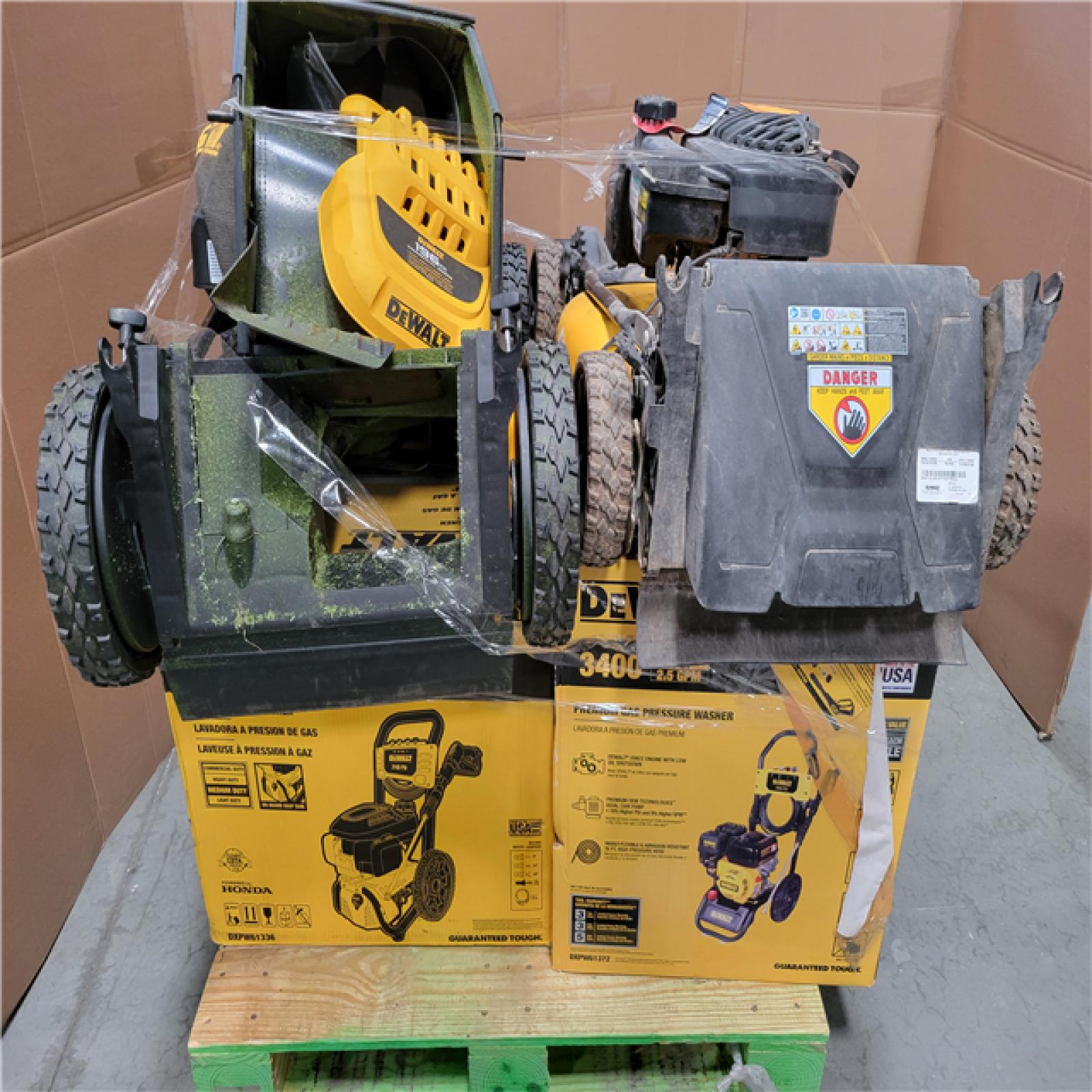 CALIFORNIA AS-IS OUTDOOR POWER EQUIPMENT