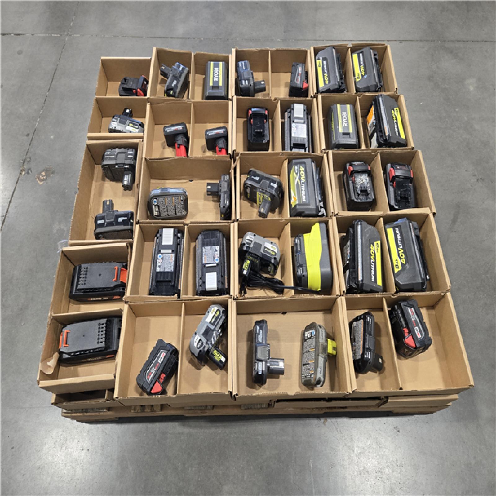 DALLAS LOCATION- AS-IS BATTERY PALLET