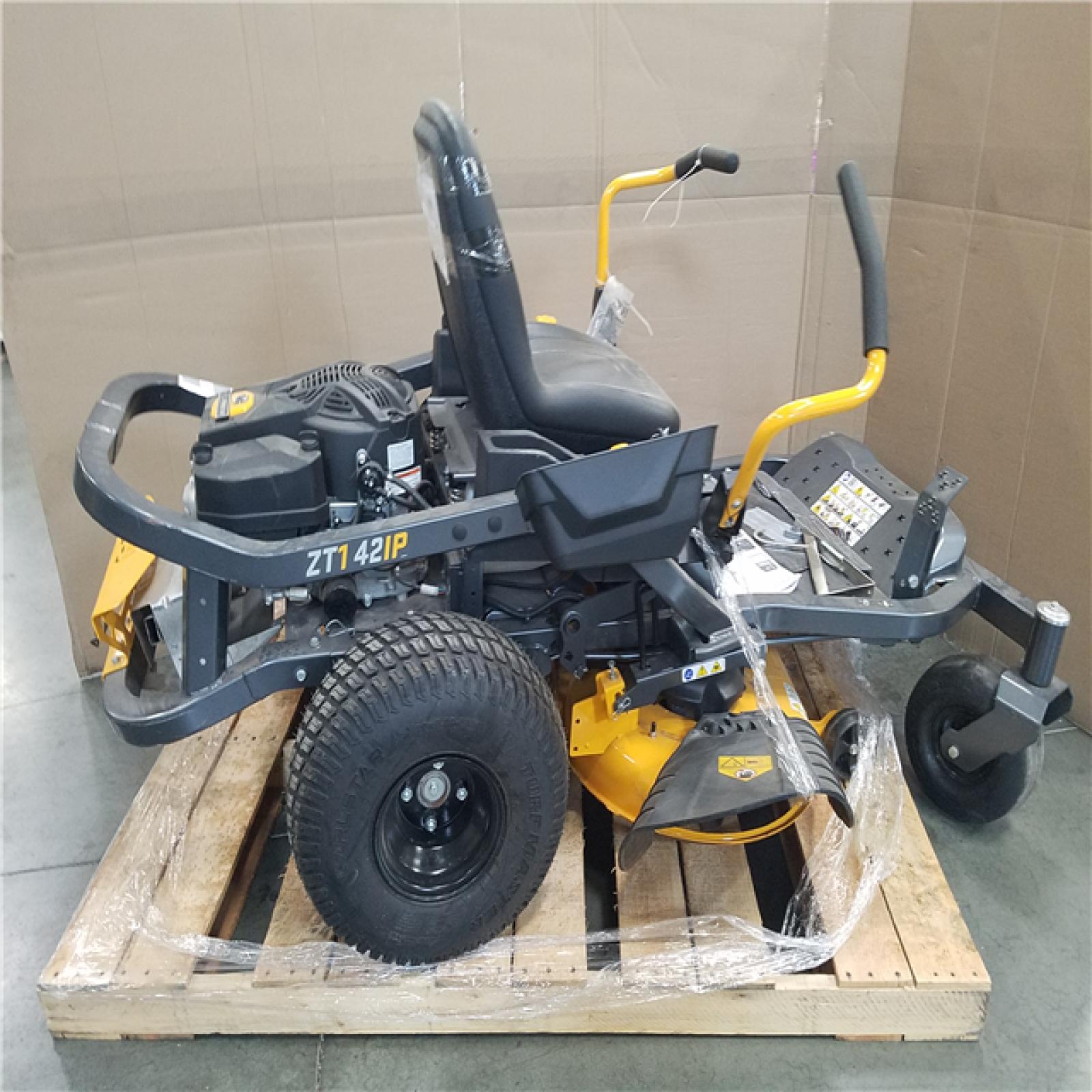 CALIFORNIA AS-IS CUB CADET RIDING MOWER