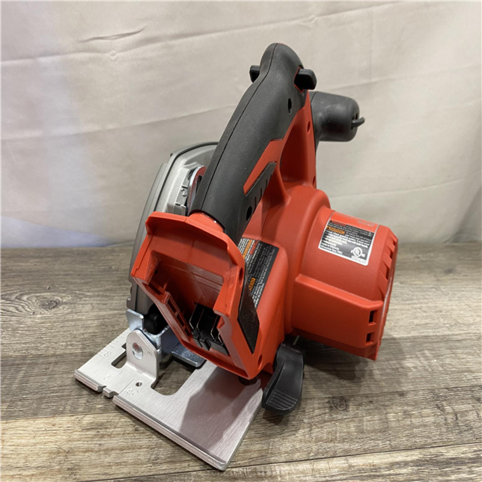 AS-IS Milwaukee 18V Lithium-Ion Cordless 6-1/2 in. Circular Saw (Tool-Only)